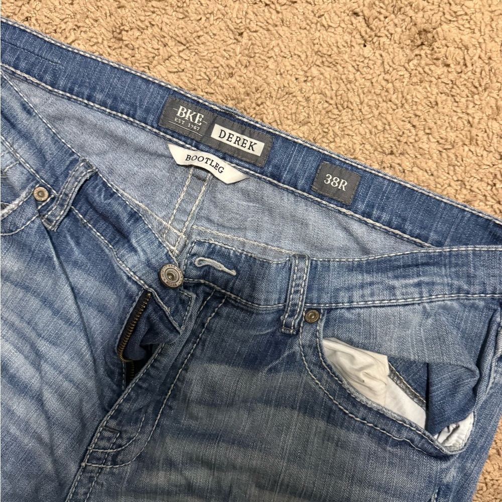 BKE Bootcut Men's Light Blue Jeans